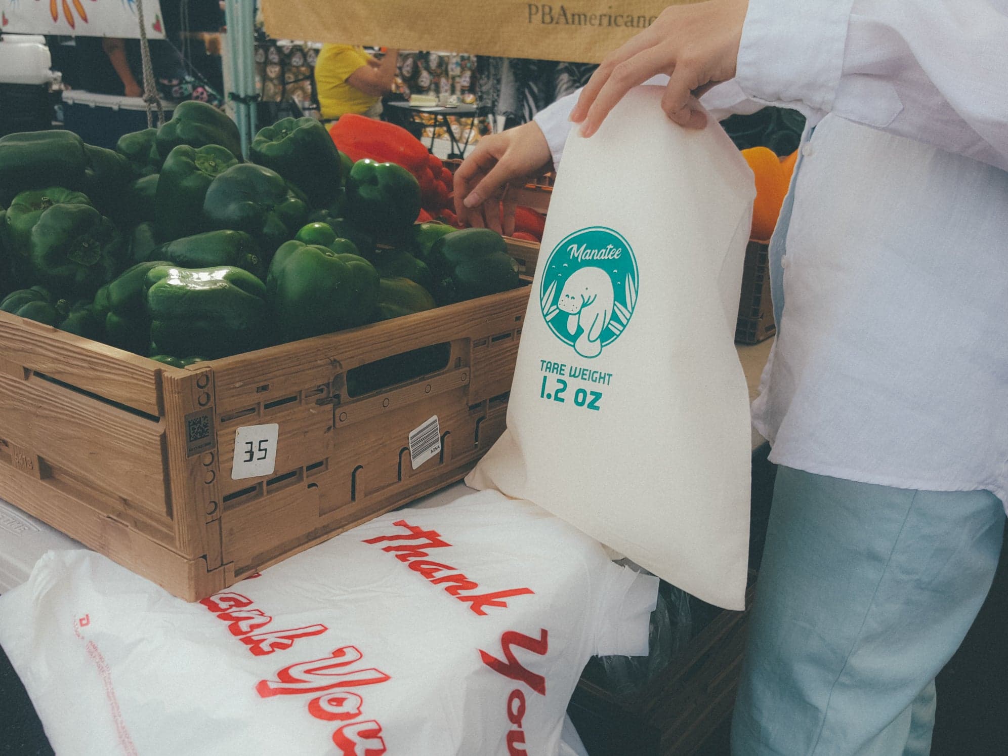 NO, thank you, plastic bag