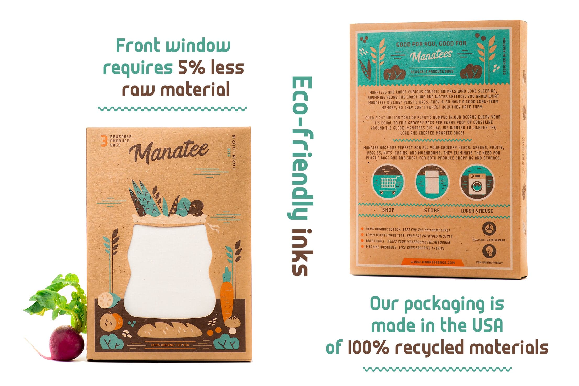 Sustainable packaging for retail